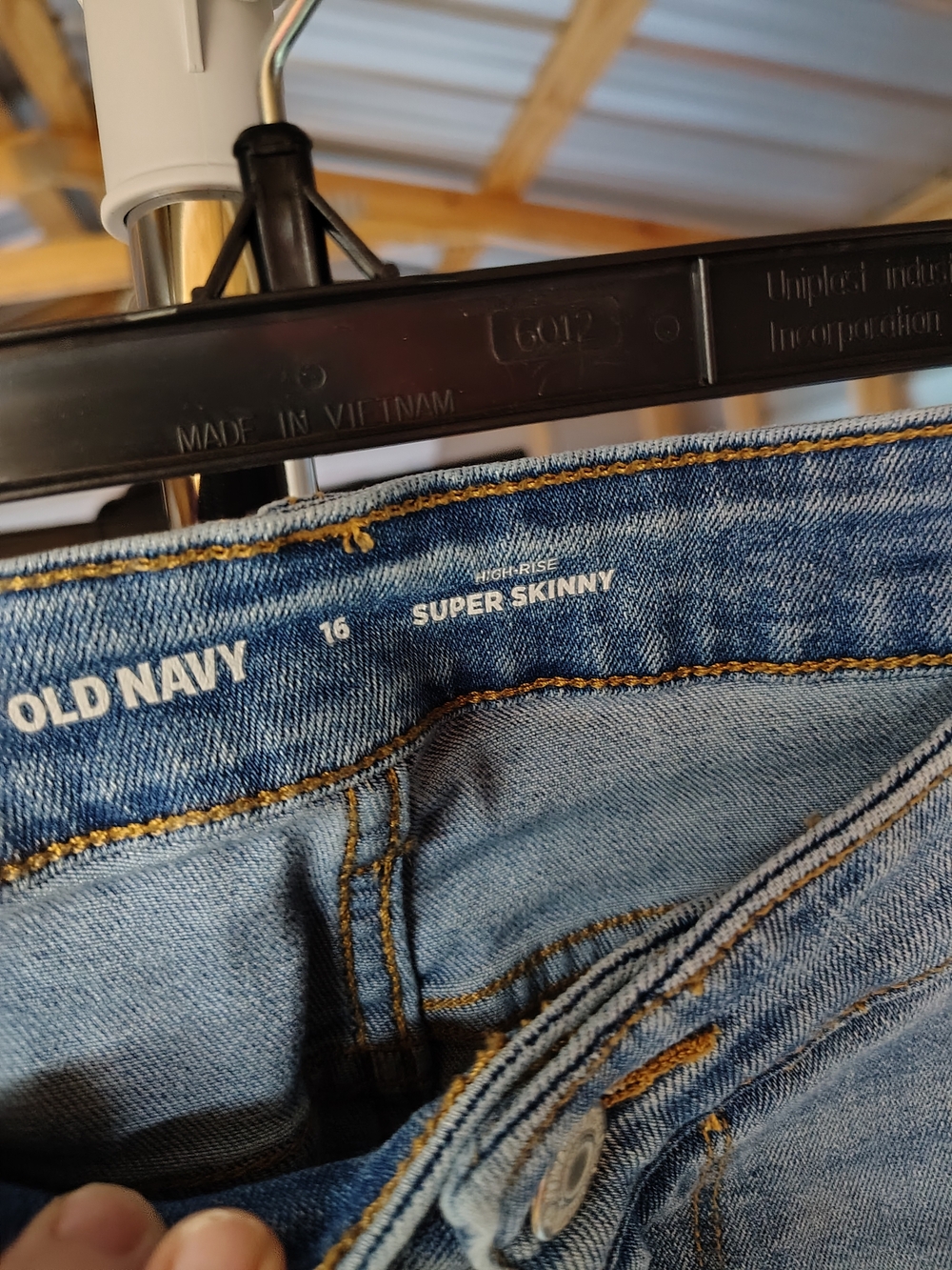 Old Navy Light Blue Super Skinny Women's Jeans